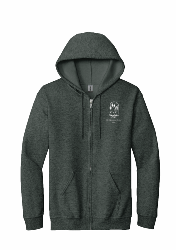 Full-Zip Hooded Sweatshirt - Image 2